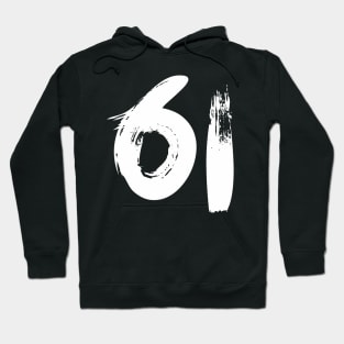 Number 61 Hoodie